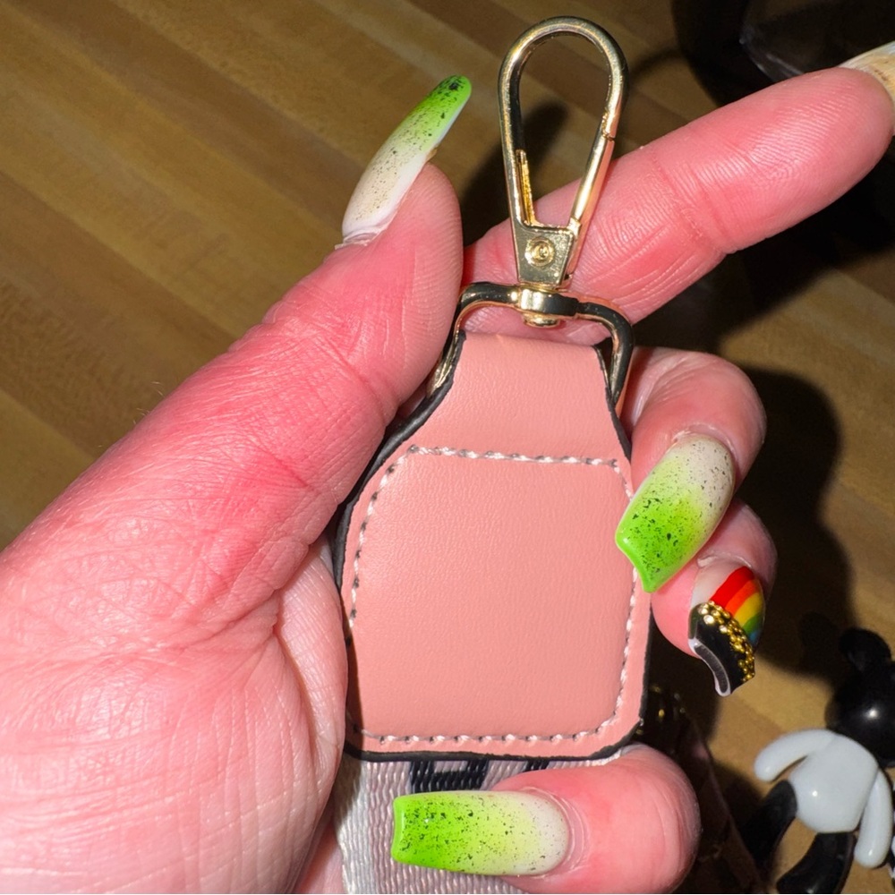Pink & cream color block mini crossbody - Picture 15 of 15